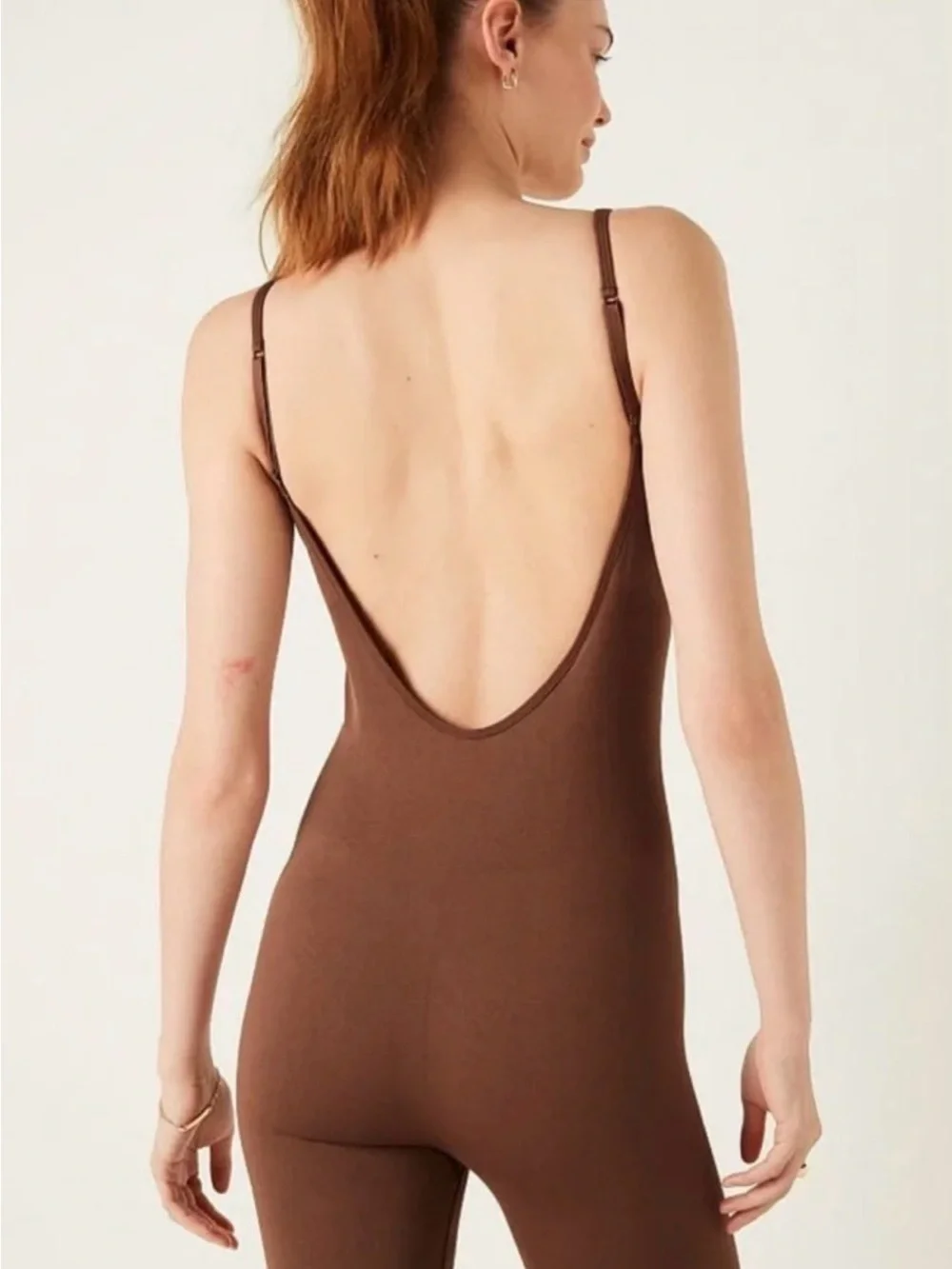 Pink Victoria’s Secret Active Bodysuit Brown Size XL NWT